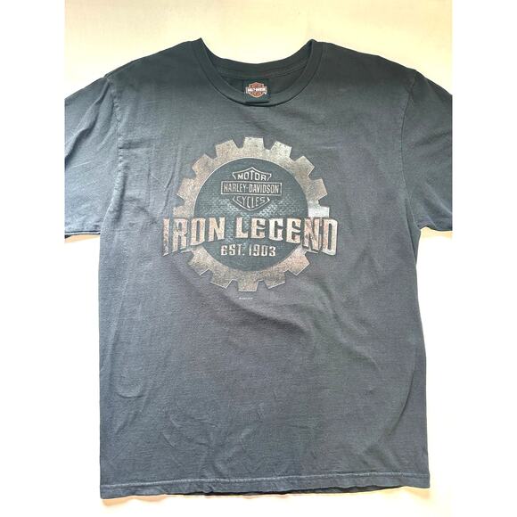 Harley Davidson Other - Harley-Davidson Bert's Barracuda St. Petersburg-Clearwater FL Iron Legend Tee